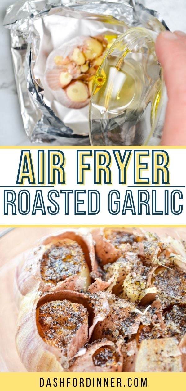 Air fryer roasted garlic