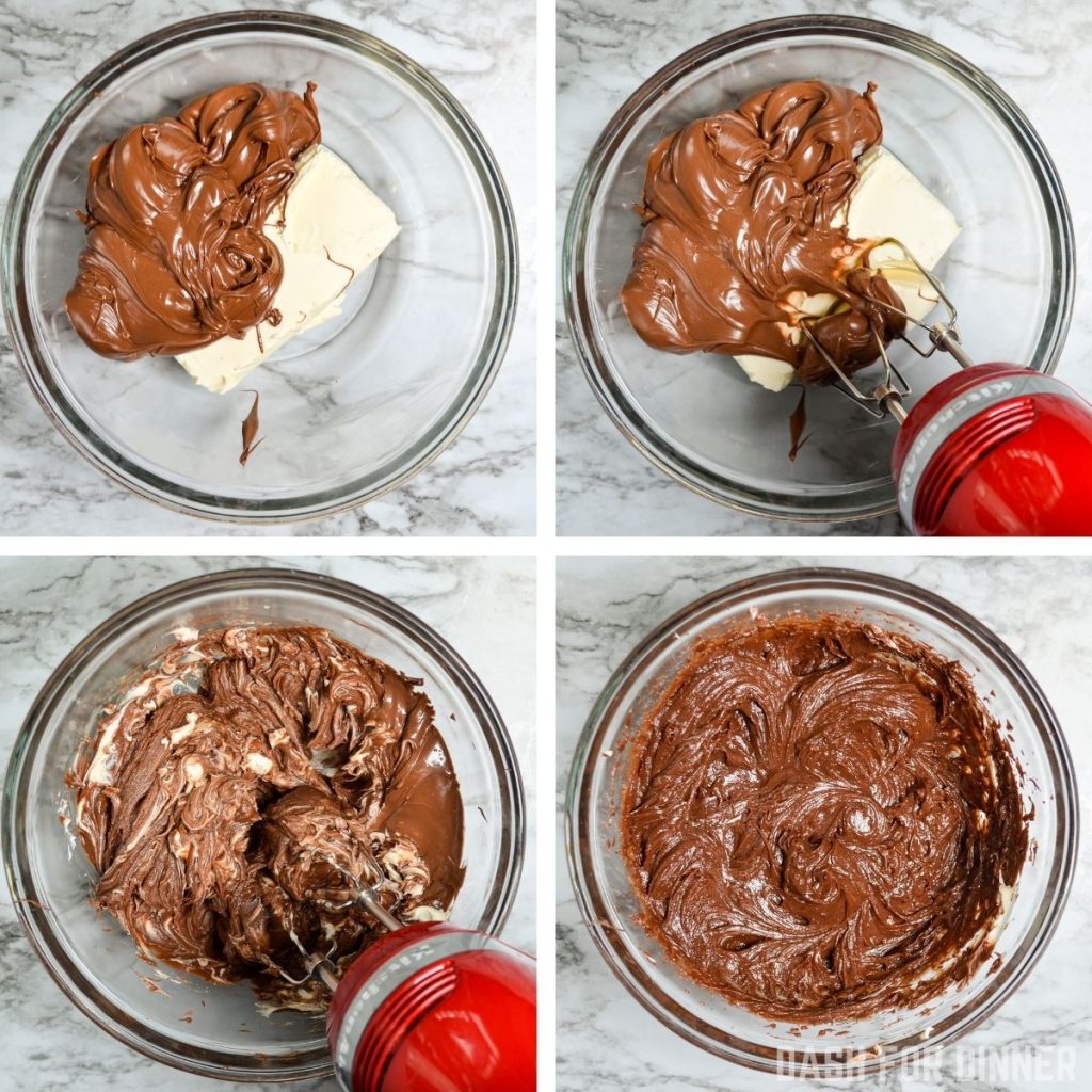 How to make nutella pie filling