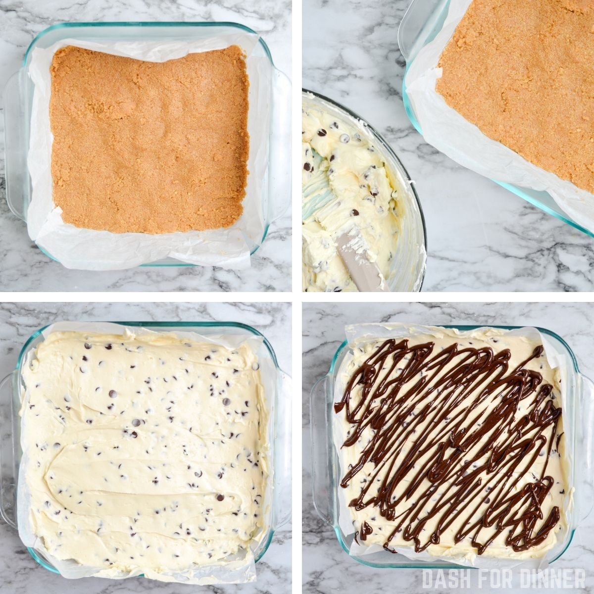 How to make a no bake chocolate chip cheesecake
