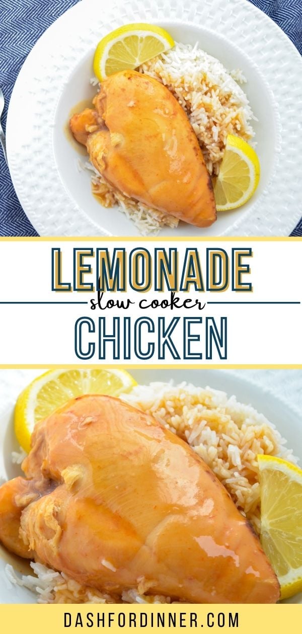 Slow cooker lemonade chicken