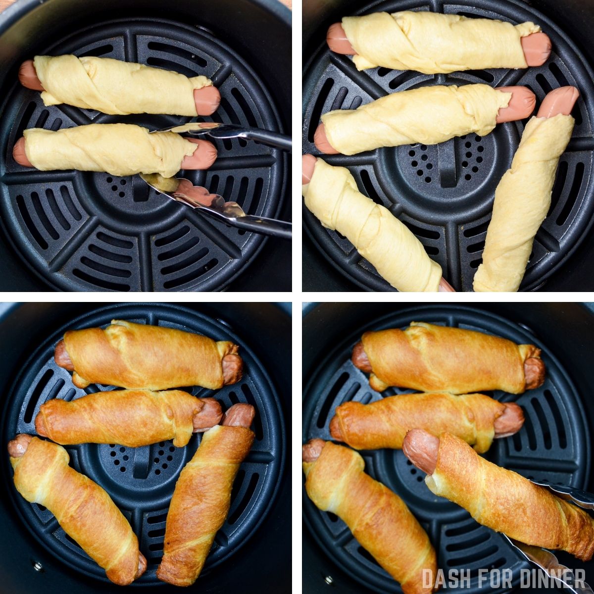 How to make pigs in a blanket in the Air Fryer