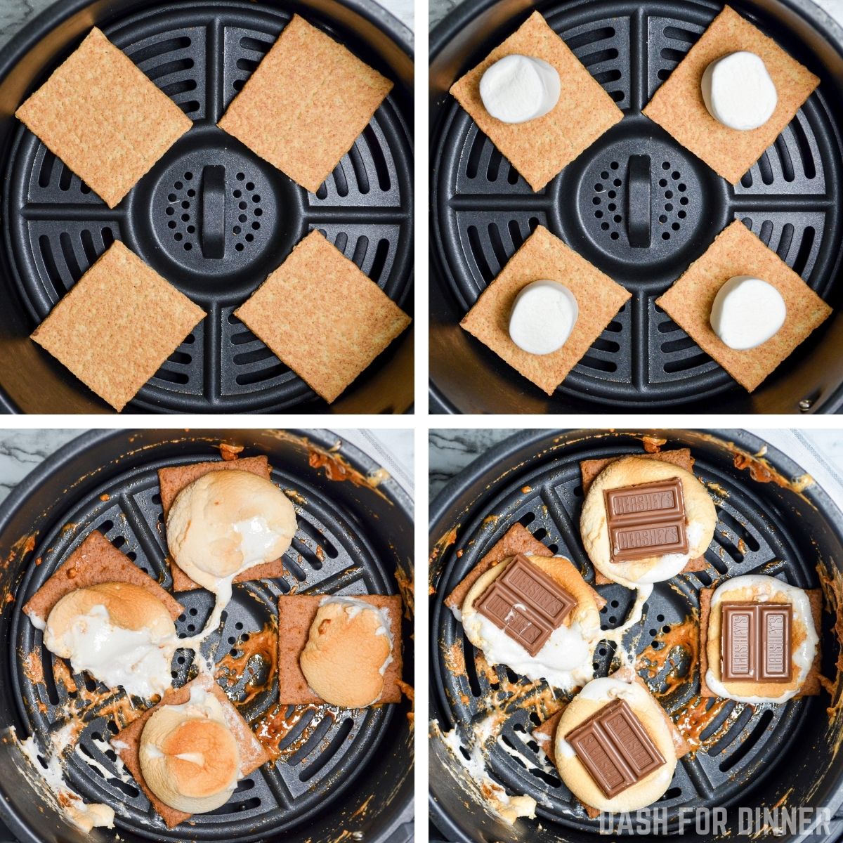 how to make air fryer smores