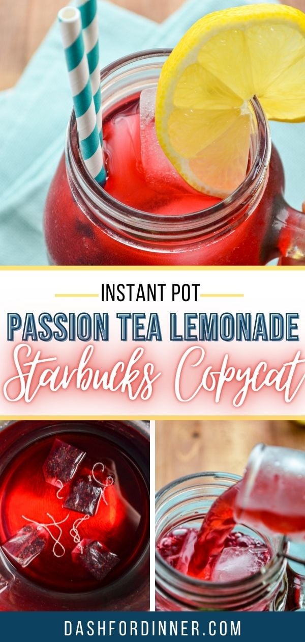 Instant Pot Passion Tea Lemonade - Starbucks Copycat Recipe