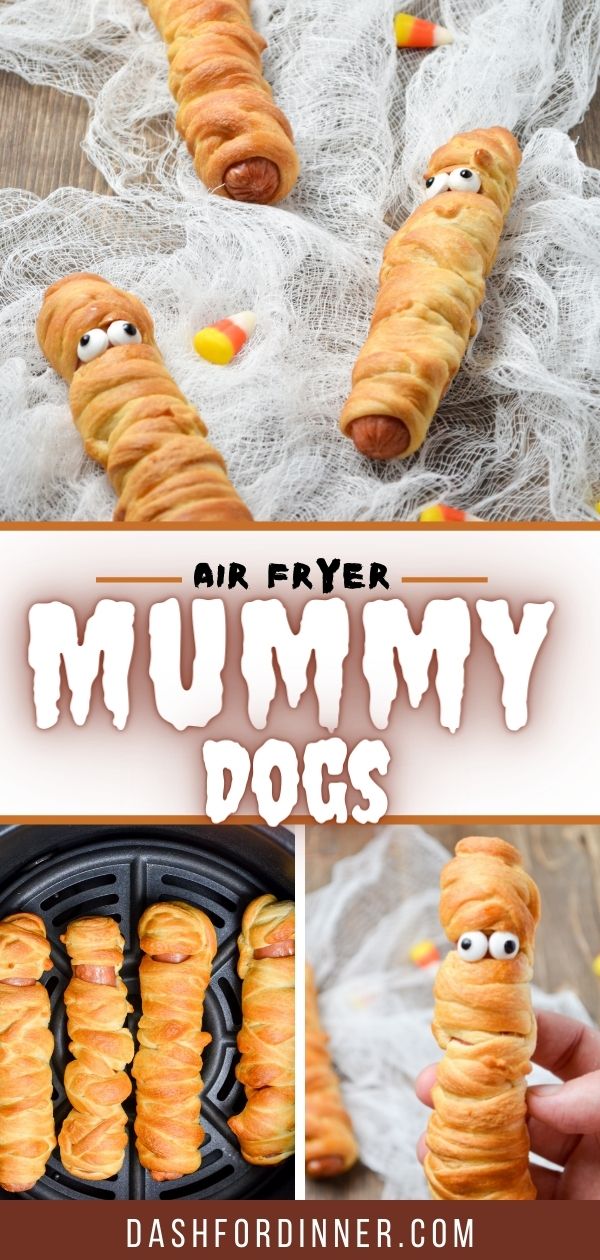 Air Fryer Mummy Dogs