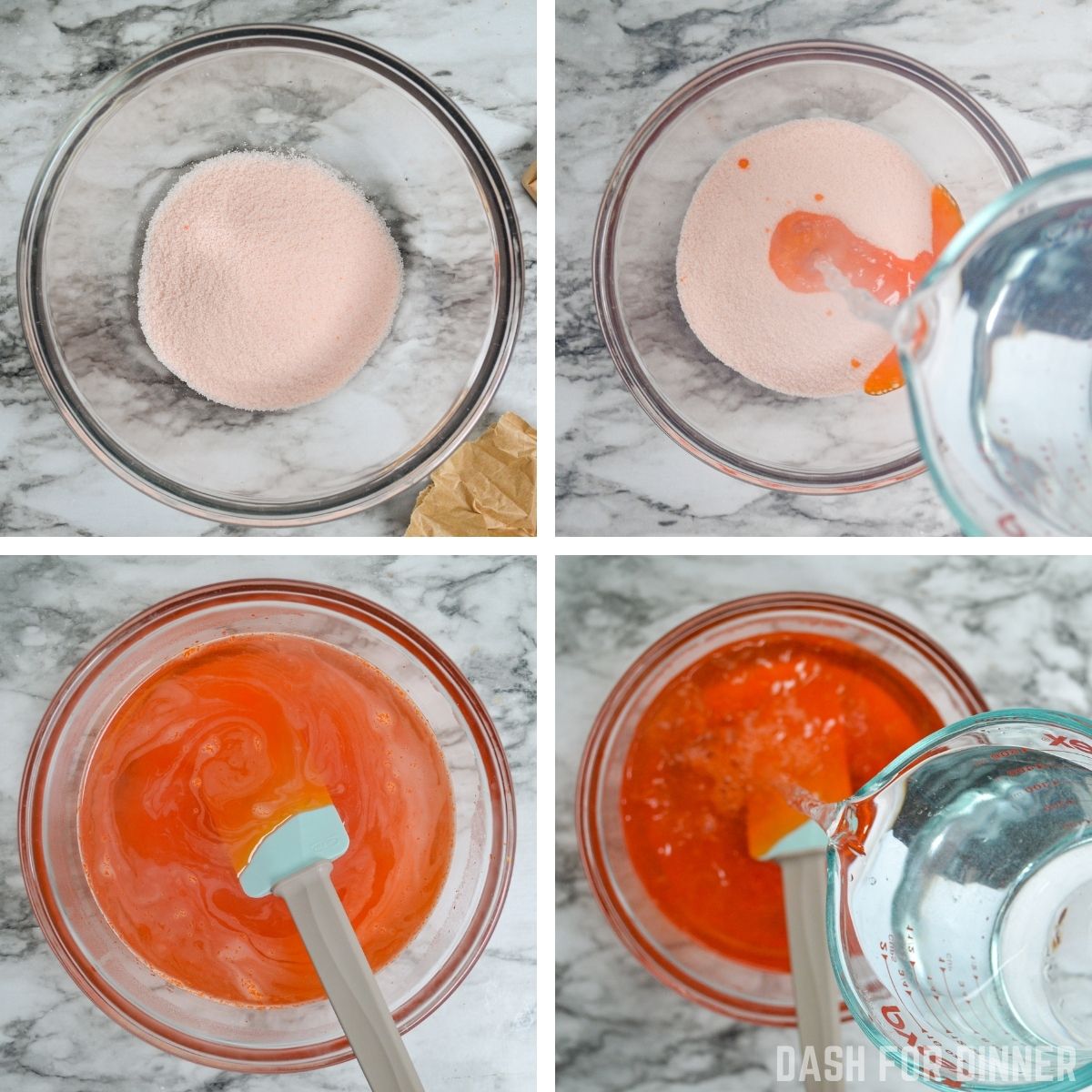 How to make orange jello