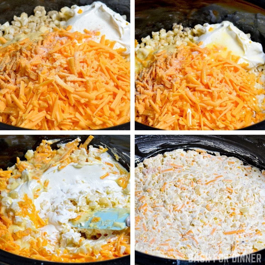 Slow Cooker Funeral Potatoes (Cheesy Hash Brown Casserole)