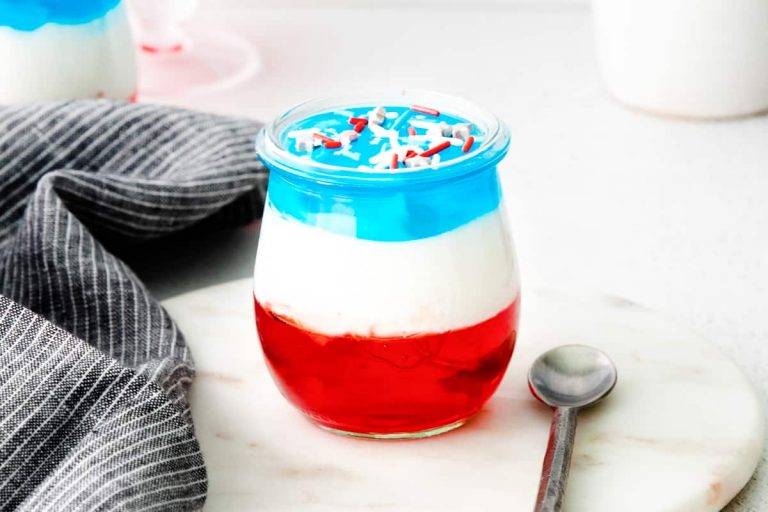 fourth of july layered jello salad