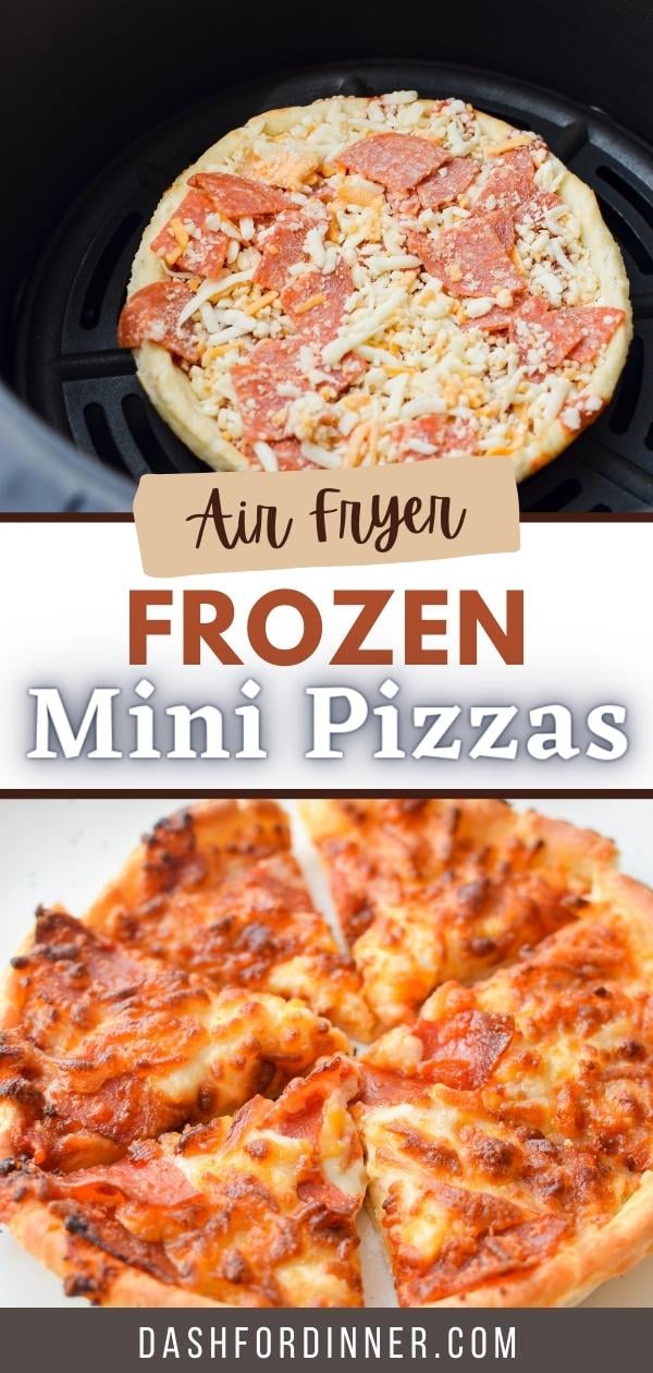 Air Fryer Frozen Mini Pizza - Dash for Dinner