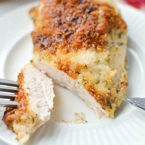 Easy Mayo and Parmesan Chicken - Dash for Dinner