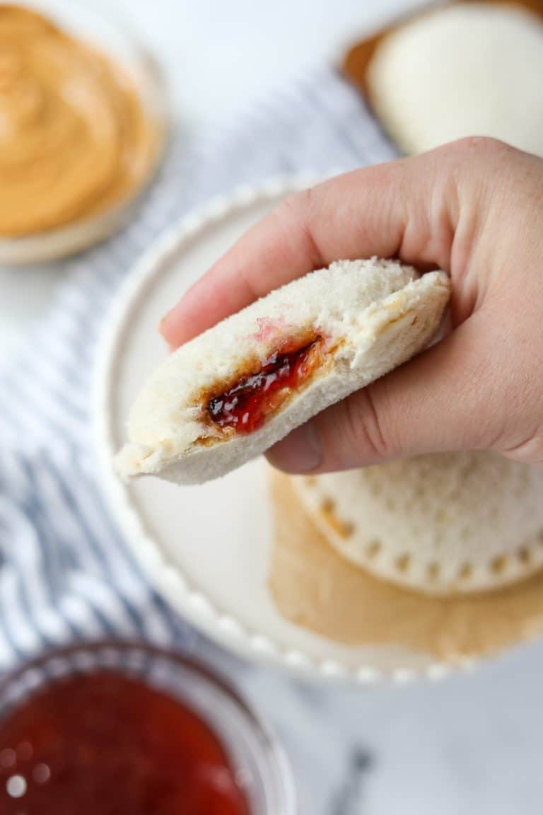 Crustoffs Homemade Uncrustables (Frozen Peanut Butter and Jelly Sandwiches)