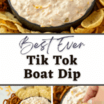 A bowl of creamy dip with cheese and corn.